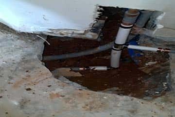 Copper water pipes installation in Cromwell CT.