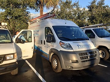 Copper water pipes installation in Stuart FL.